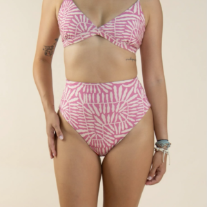 Millie Top - Pink Foliage