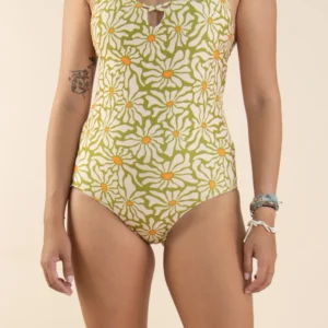 Kaia Bather - Green Flowers